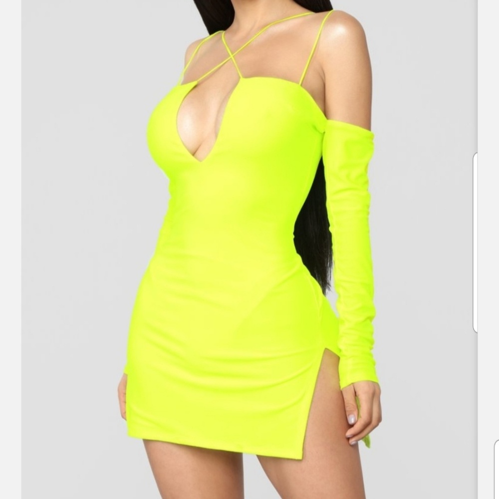 Neon dress